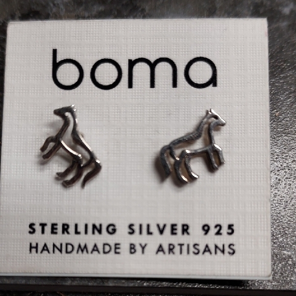 boma Jewelry - Sterling Silver Horse Earrings